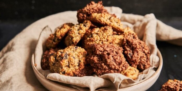 Healthy Oatmeal Banana Cookies